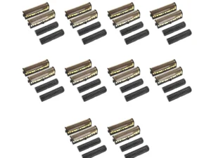 10X Shaver Replacement Cutter Net+Cutter Head for 17150 17200 Washable 3D Intelligent Floating Shaving Blade Gold
