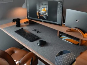 Multi Size Wool Felt Mouse Pad Office Computer Desk Protector Mat Keyboard Non-slip Mat Laptop Table Cushion Gaming Accessories