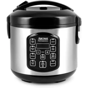 Professional Digital Rice Cooker Multicooker 4-Cup Uncooked 8-Cup Cooked Steamer Slow Cooker Oatmeal Cooker STS Auto Keep Warm