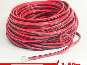 2-pin red and black PVC or silicone extension cable 28awg 26awg 24awg 22awg 20awg 18awg 16awg Tinned copper domestic wire