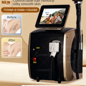 Powerful 5000W Alexandrite Ice Platinum Epilator Professional Diode Machine Permanent Hair Remover For Woman