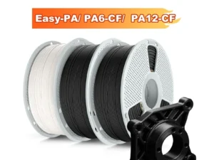 SUNLU 3KG Easy-PA/PA6-CF/ PA12-CF Filament 1.75mm 1KG Spool Carbon Fiber-Textured Nylon Filament for Industrial Parts&3D Printer