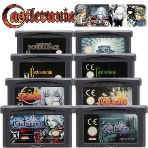 Hot Series Video Game Cartridge 32 Bit Game Console Memory Card Asia of Sorrow Dissonance for GBASP NDSL Castlevania GBA Game
