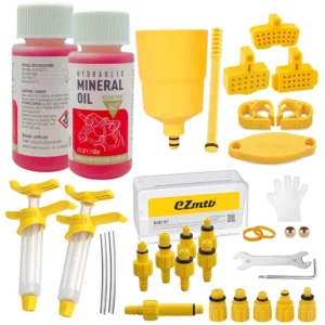 Bicycle Brake Mineral Oil 60ML Bike Hydraulic Disc Brake Oil Bleed Kit For SHIMANO TEKTRO SRAM NUTT Series Brake Repair Tools
