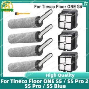Fit For Tineco Floor ONE S5 / S5 Pro 2 / S5 Pro / S5 Blue, But ❌Not For Tineco S5 Combo and S5 steam Roller Brush and Filter