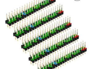 1PCS / 5PCS 2 X 20 Pin Male GPIO Header for Raspberry Pi Zero Double Row 20 Pin Male Pin GPIO Colorful Stacking Header Extend
