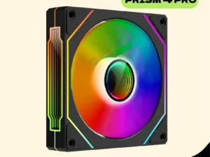 OEM PRISM 4 PRO Computer Chassis Fan 120mm 5V 3PIN ARGB 4 Pin PWM Quiet Cooling Fan 12V Large Air Volume 45.2CFM/600-1500RPM