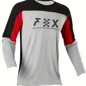 2025 Men's Long Sleeve T-shirt Mountain Bike Off-Road Motorcycle Cycling Jersey MTB Clothes Camping Outdoor Fishing Top Loose