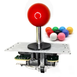 Copy SANWA Joystick With 5 Pin Connector 8 Way Classic Square Restrictor Arcade Game Machine Stick Neo Geo DIY Parts