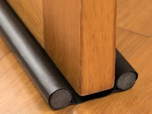 1x Windproof Seal Strip Draught Excluder Stopper Door Bottom Guard Double Protector Doorstop Dustproof Blocker Sealer Soundproof