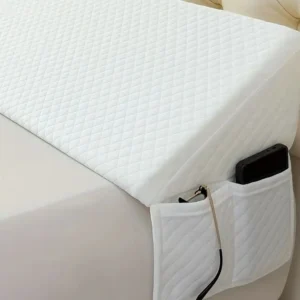 Bed Wedge Pillow - Adjustable 0-7" Gap Filler for Headboard & Mattress/Wall, Backrest, Bed Pillows for Snoring, Spinal Alignment