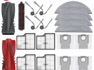 Roborock Saros 10/Roborock S9 MaxV Ultra Robot Vacuum Spare Parts Main Side Brushes Mop Cloths HEPA Filters Dust Bags Accessorie