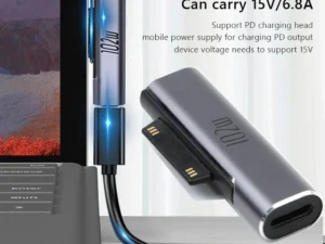 102W PD Fast Charging Adapters TypeC Power Supply Charger Connecting For Microsoft Surface Pro X 8 7 6 5 4Go Book Converter Plug