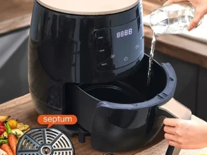 4.5L Large-Capacity Air Fryer — Touch-Control Home Appliance for Fries and Fried Chicken