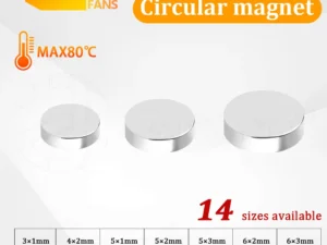 For Bambu Lab Circular magnet DIY Parts for 3D printer parts