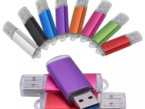 10PCS 100% Real Capacity USB Flash Drive Memory StickMini Metal Pen Drive 32GB 4GB 128MB Business Gift