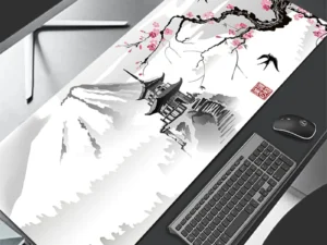 Mouse Pad Gaming Sakura Japanese Cherry Blossom XL Home New HD Mousepad XXL Keyboard Pad Non-Slip Office Carpet Laptop Mice Pad