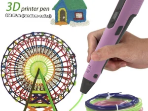 New Smart 3D Printing Pen Children S DIY Painting Toys Lcd Screen Display 9 Meter Pla Filaments Niche Holiday Creative Gifts