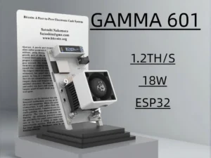 2026 Latest Bitaxe Gamma 601 1.5th/s 25W Open Source Bitcoin Miner With Power Supply