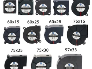 30MM 40MM 50MM 60MM 75MM 97MM Cooling Fan Brushless Motor Case Fan Blower Fan Humidifier FanInduction Cooker Fan DC5V 12V 24V