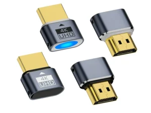 HDMI-compatible Dummy Plug Virtual Monitor EDID Display Emulator Adapter Support 4K@60Hz 1080@120Hz for Graphics Card BTC Mining