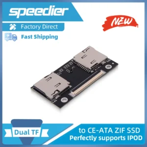 Dual TF Card To CE Industrial Computer Video Recorder, Driving Instrument NAS, Perfect Support for IPOD
