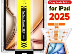 Easy Install Tempered Glass for iPad Pro 13 11 M4 M3 M2 for iPad Air Mini 6 7 For iPad 11th 2025 A16 Screen Protector Glass Film