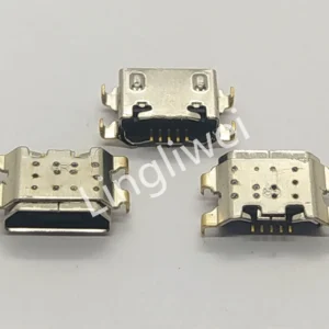 10-100pcs For LG K22 K12 Plus K40 Q60 LMK200 Redmi 9A 9C A01 A03 Core Micro USB Connector Charging Port Dock Plug Socket