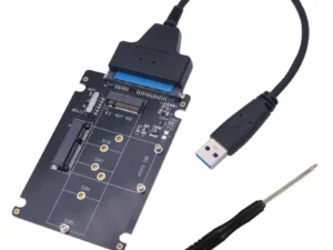 SSD Adapter M.2 NGFF or MSATA to SATA 3.0 Adapter USB 3.0 to 2.5 SATA Hard Disk 2 in 1 Converter Reader Card Cable for PC Laptop