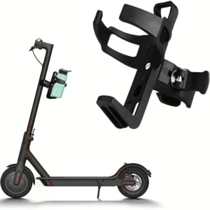 1pc 360 Degree Rotating Bicycle Water Bottle Holder for Mountain Bikes, Electric Scooters, and More - Securely Holds Your Drink