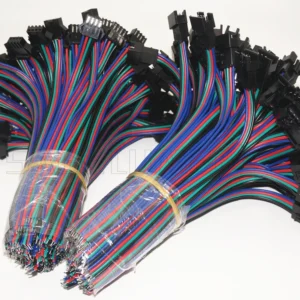 2pin 3pin 4pin 5pin 6Pin led connector Male/female JST SM 2 3 4 5 6Pin Plug Connector Wire cable for led strip light Lamp Driver