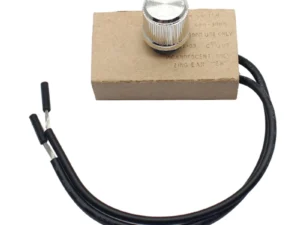 Desk Lamp Dimmer Rotary Replacement 120V/240VAC 300W Stepless Dimming Rotary On/Off Universal