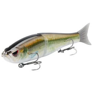 Bassdash Swimbaits Pike Trout Glide Baits Minnow Hard Bass Fishing Lure 17.8cm/62.5g 11.5cm/18.4g