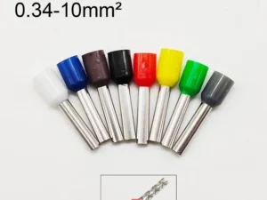 100Pcs Car Accessories Terminal Eletrico Wire Conector Crimp Connectors Terminal Connector Cable End Crimps Insulated Ferrule