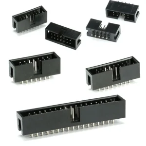 10PCS Dip 6/10/20/26/34/40 Pin 2.54mm Pitch Male Socket Straight Idc Box Headers Pcb Connector Double Row 10p/20p/40p/50p Dc3