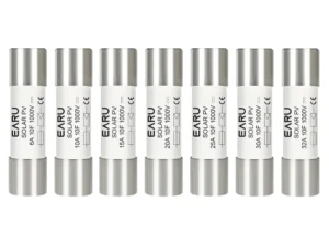 1/5/10/20/30PCS Solar DC 1000V PV Fuses 6A 10A 15A 20A 25A 30A 32A High Voltage for Solar System Short Circuit Protection GPV