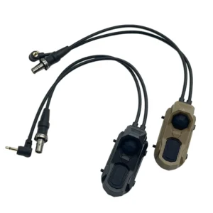 NEW Tactical AXON Remote In-Line Dual Function Pressure Switch Flashlight PEQ NGAL Pushbutton SF/2.5///Crane Plugs