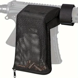 Hunting Bullet Shell Bag Military Gear Ammo Brass Shell Catcher Mesh Trap Nylon Mesh Bag Capture Black Collection Bag Ammo Bag