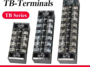 1Pcs Dual Row Strip Screw Terminal Block Fixed Wiring Board wire connector TB1503-TB1512 15A TB2503-TB2512 25A