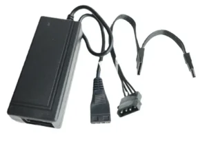 PC 4Pin IDE SATA AC to DC Power Adapter Supply Cable For Computer 3.5 inch HDD Hard DVD CD-ROM Disk Driver 12V + 5V 2.5A