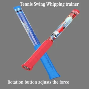 Free Adjustable Force Pound Tennis Swing Trainer Power Whip Auxiliary Trainer Hitting Feel Ball Skills Force Correction Action