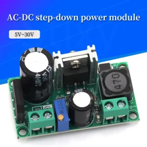 AC/DC to DC Buck Step Down Converter Module LM2596HV 3v 3.3V 5V 6V 9V 12V 15V 24V DC 5V-50V Adjustable Step-Down 3A Power Supply