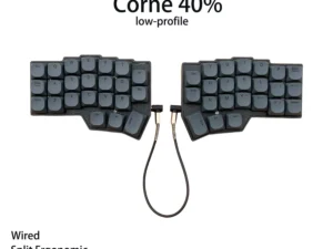 CHOC Corne Low Profile Split Mechanical Keyboard Wired Hot-swap Kaih Chocalate V1/V2 Switch Wired RGB VIAL Programmable
