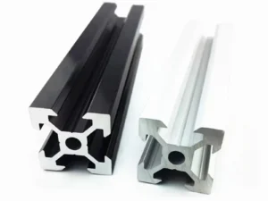 4pcs 2020 T-Slot Aluminum Extrusion Profile 20x20mm European Standard Anodized Linear Rail for 3D Printer Parts DIY Silver Black