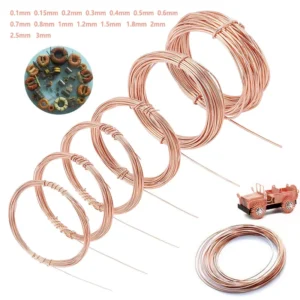 5/10M Copper Wire T2 Copper Coil Conductive Copper Wire, Superfine Copper Wire, Line Bare 0.1 0.15 0.2 0.3 0.4 0.5 1.0~3mm