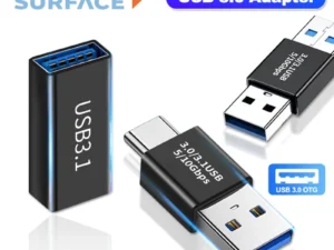 USB3.0 OTG Adapter 5Gbps Type A Female to Female Connector USB C to USB A Converter SSD HDD Cable Extender USB3.0 Extension Plug