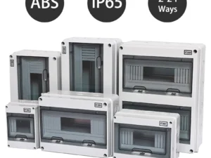 HT Series Junction Box 2/3/5/8/12/15/18/24WAY PC Plastic Outdoor Electrical IP65 Waterproof Distribution Box switch box
