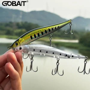 Sinking Minnow Lure 14.5g 11.5cm Gravity Transfer System Long Casting 3 Hooks Swimbait Gear Pesca Popper Tackle Fishing Bait