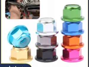 Flange Nylon Insert Self-Locking Lock Nuts Motor Screw Nuts Aluminum Alloy CW for RC FPV Racing Drone M2 M2.5 M3 M4 M5 M6 M8