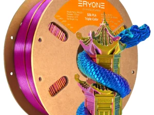 ERYONE 1/3/5KG Triple Color Silk PLA Premium Filament 3D Print Big Sale,Multicolor Available,1kg silk pla triple color filament